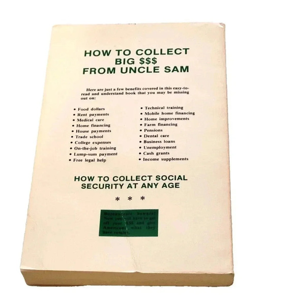 How to Collect Big $$$ From Uncle Sam R. Emil Neuman Social Security Business - Picture 2 of 2